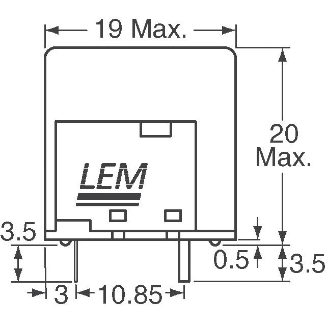 HX 10-P LEM USA Inc.  Current Sensors